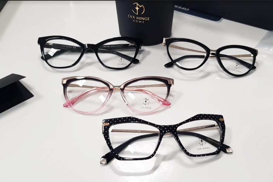 Eva Minge kolekcja okulary korekcyjne i przeciwsłoneczne